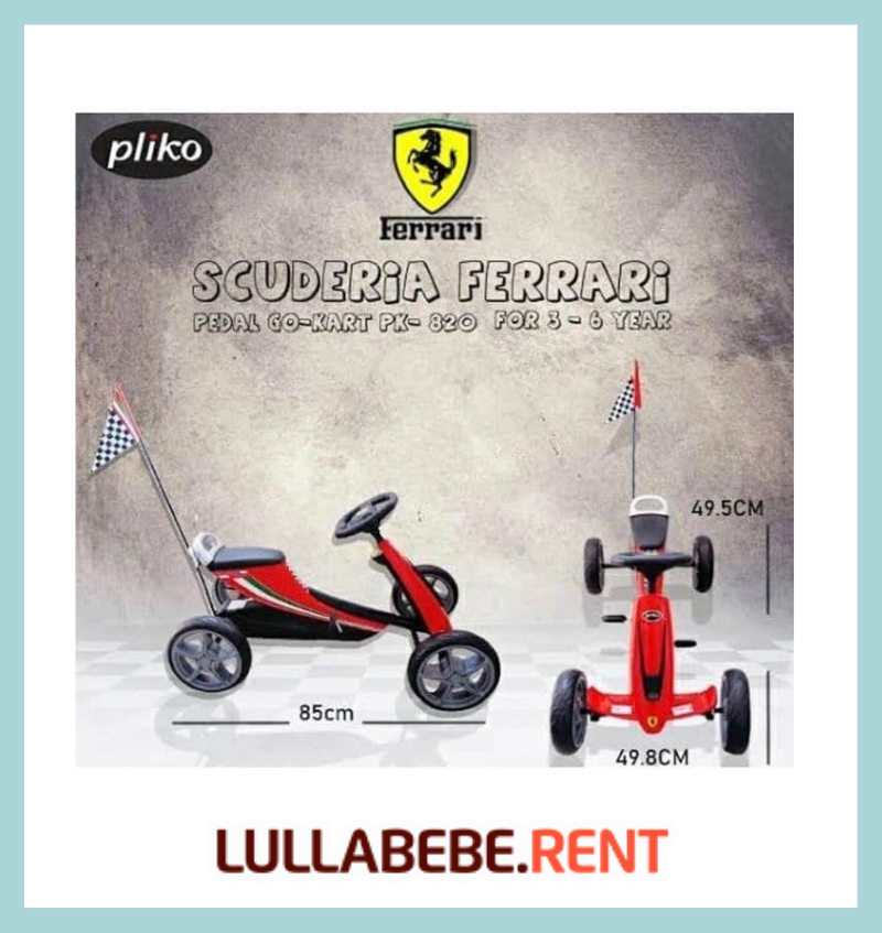 PLIKO GO KART FERRARI