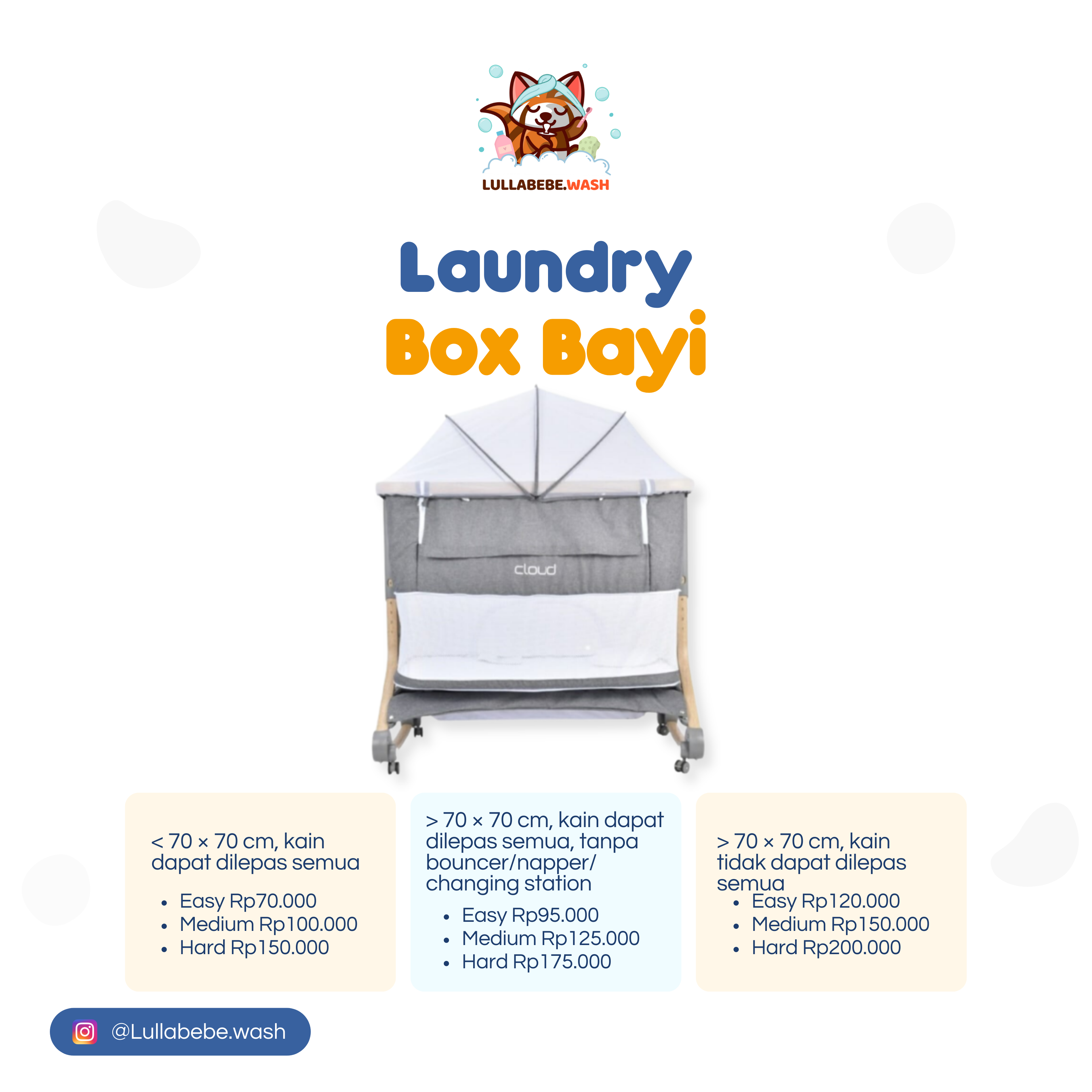 LAUNDRY BABY BOX LARGE - MEDIUM