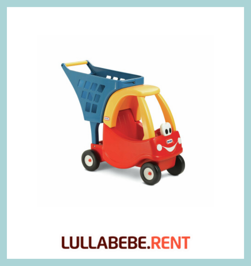 LITTLE TIKES COZY COUPE SHOPPING CART