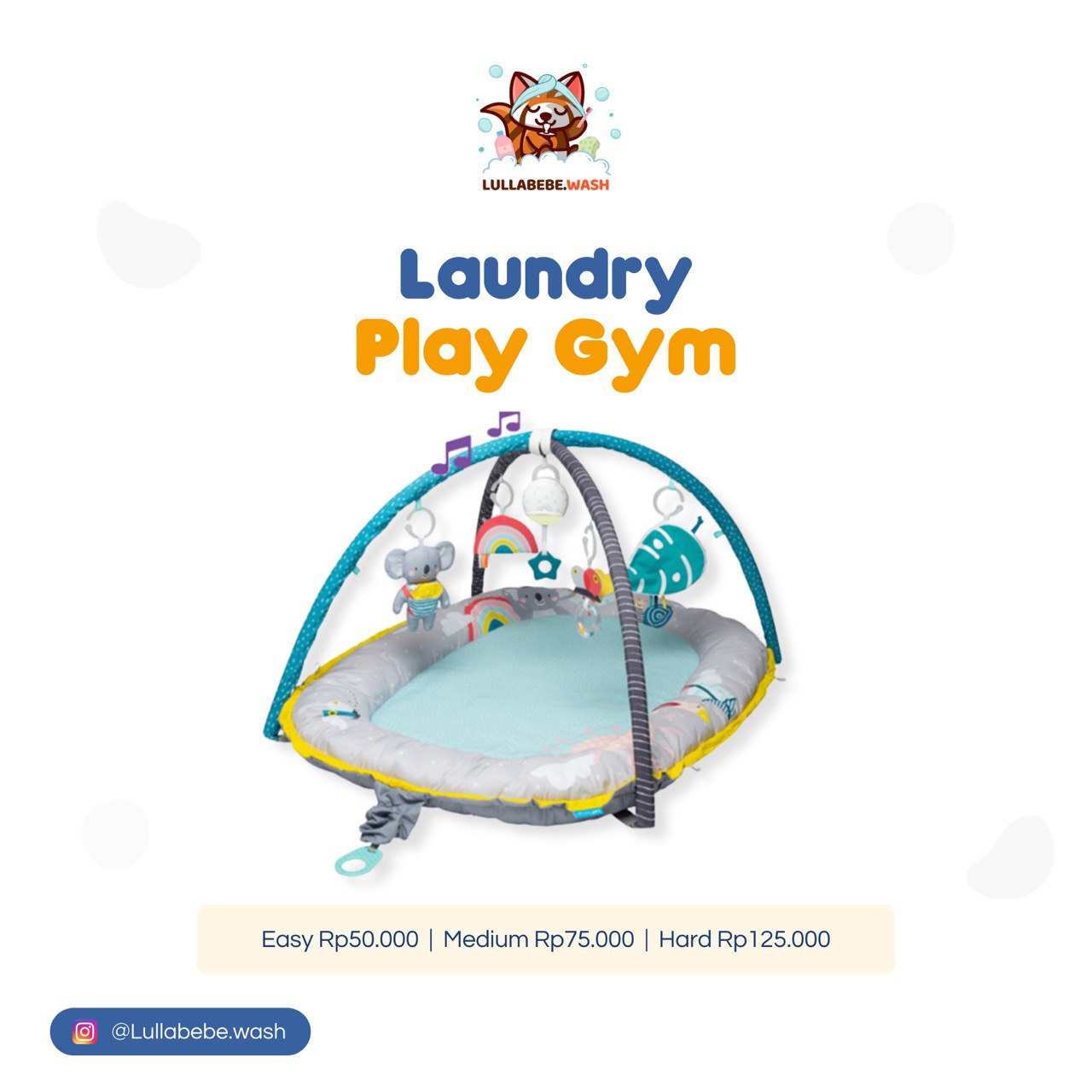 LAUNDRY PLAY GYM - EASY