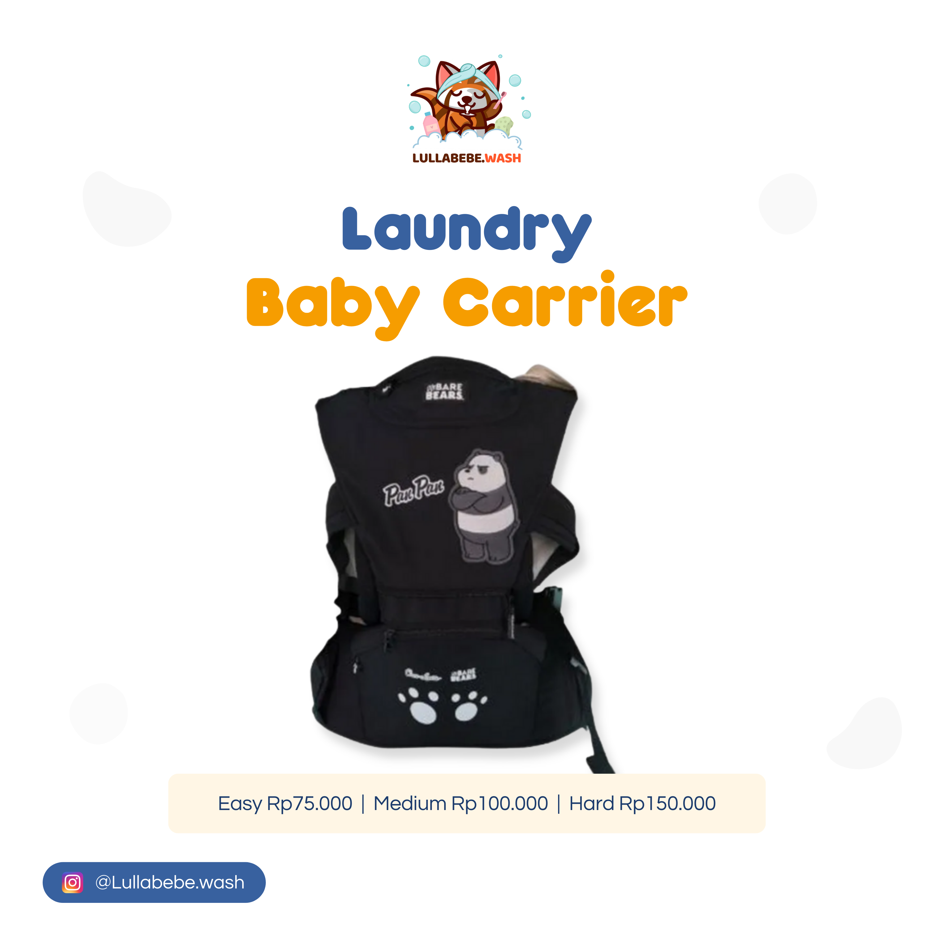 LAUNDRY BABY CARRIER - EASY