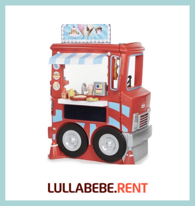 LITTLE TIKES 2 IN 1 FOOD TRUCK